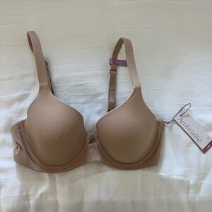 Ambrielle Women's Beige Bra